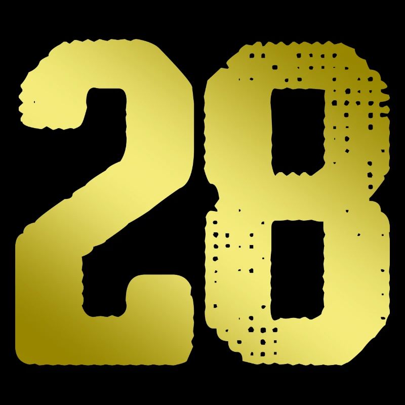 Maillot 28 numéro