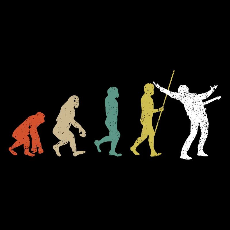 Vintage evolution guitar player