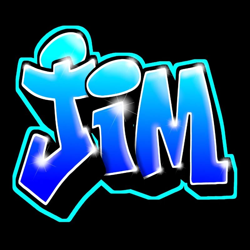 GRAFFITI NAME JIM