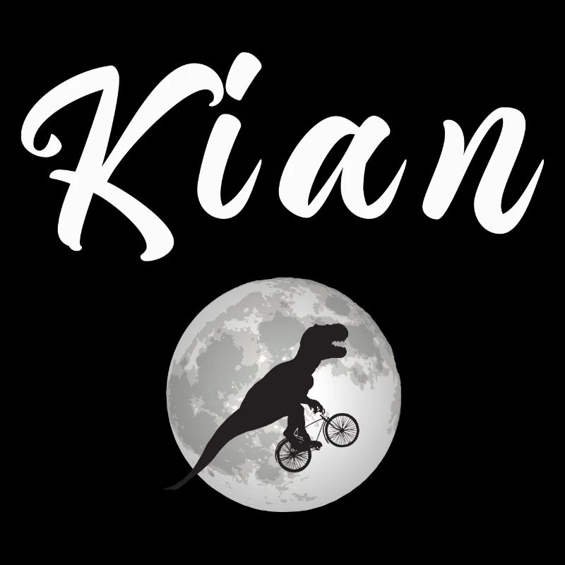 KIAN - Beautiful boy name with dinosaur