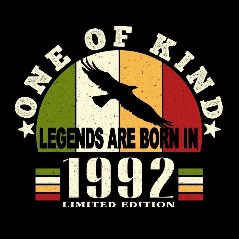 Legend Born 1992 anniversaire 32 ans
