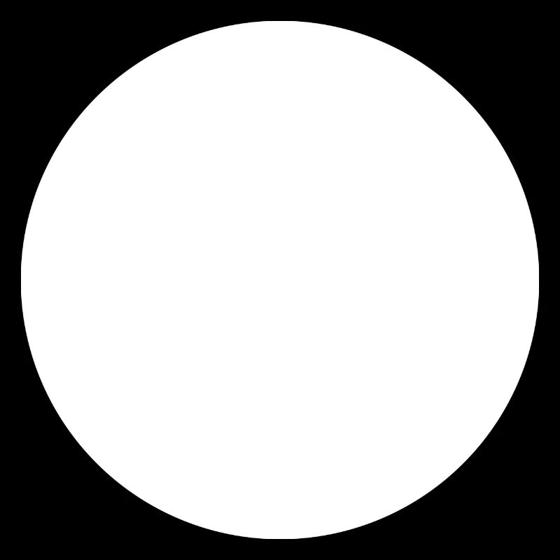 Cercle blanc