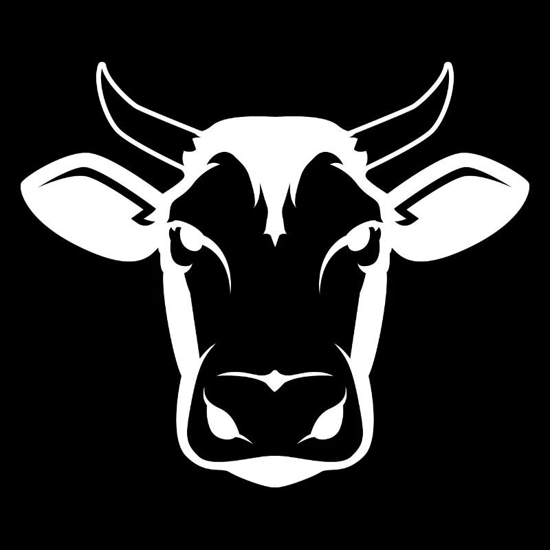 Kuh Silhouette