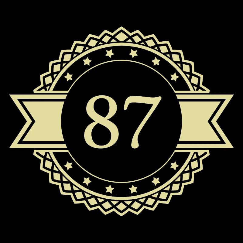 87 Emblème numérique
