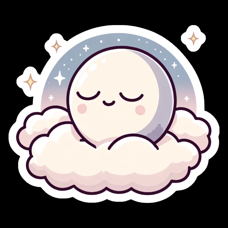 sleeping moon