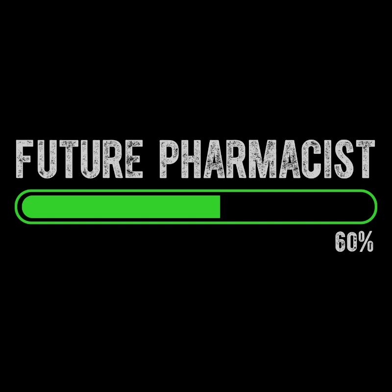 future vintage retro pharmacist pharmacy tech