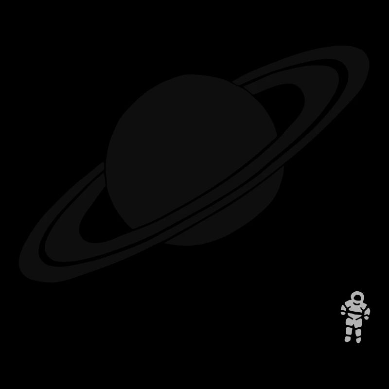 Saturn - Planet - Astronaut - Space