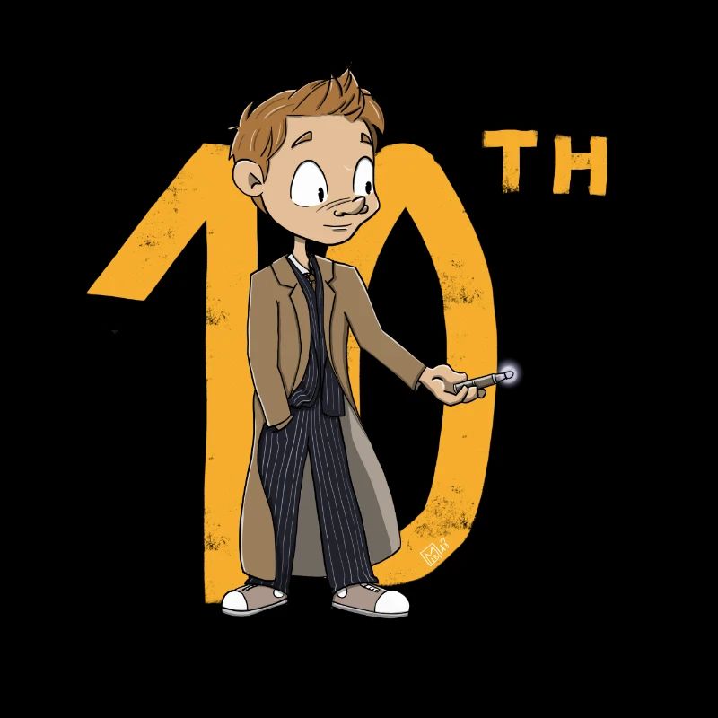 Le 10e Docteur, version chibi