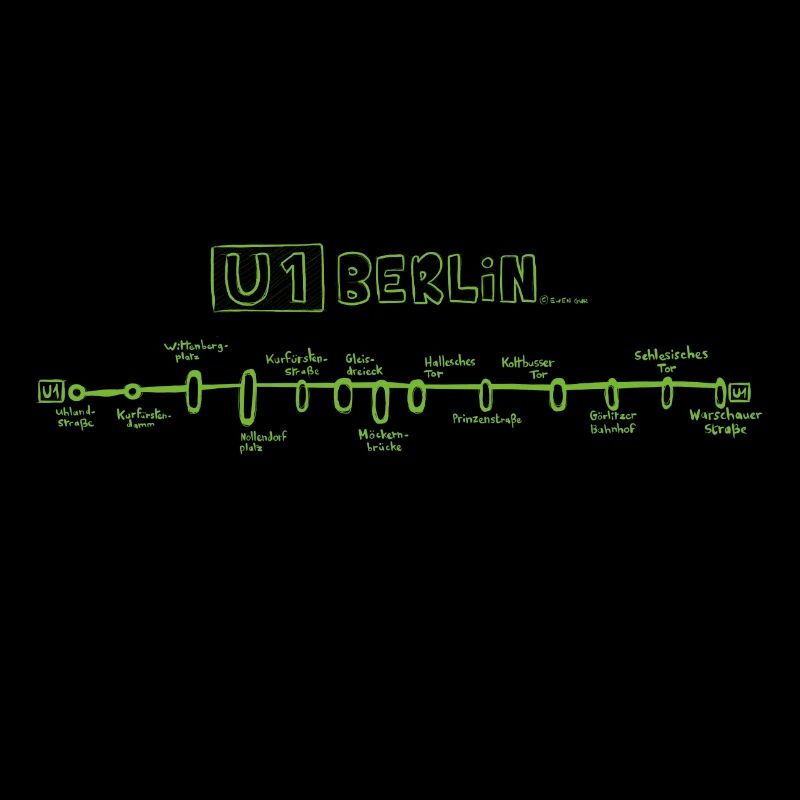 Berlin U-Bahn - U1 - HD - Germany