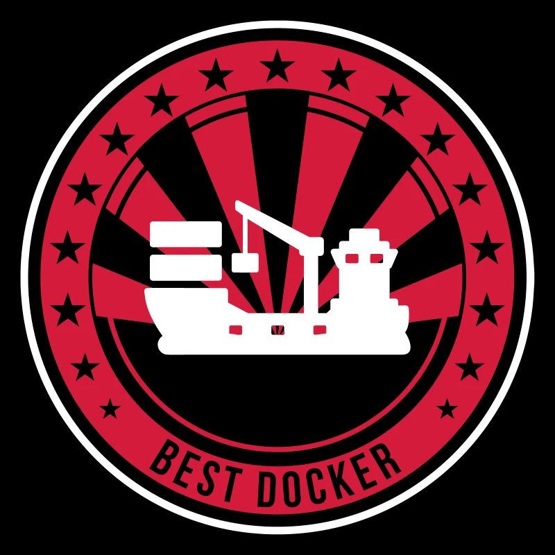 Hafenarbeiter / dock / docker / hafen / Boot