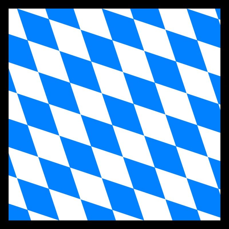 Bavaria pattern Bavarian mask