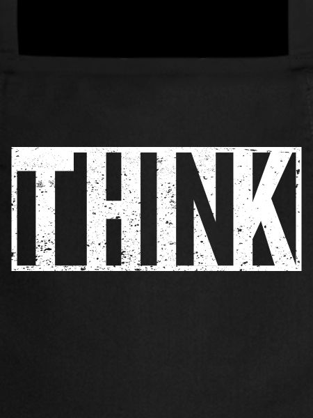 Déclaration de slogan Think