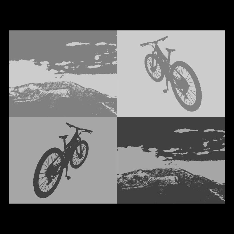 VTT Pop Art gris