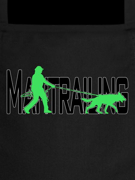 Mantrailing noir / vert