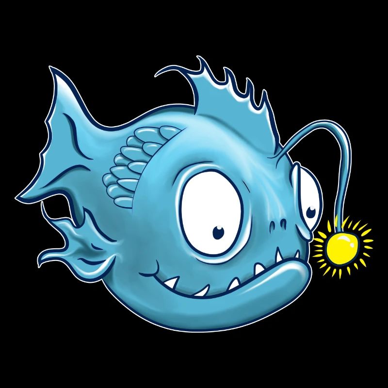 Laternenfisch oder auch Anglerfisch