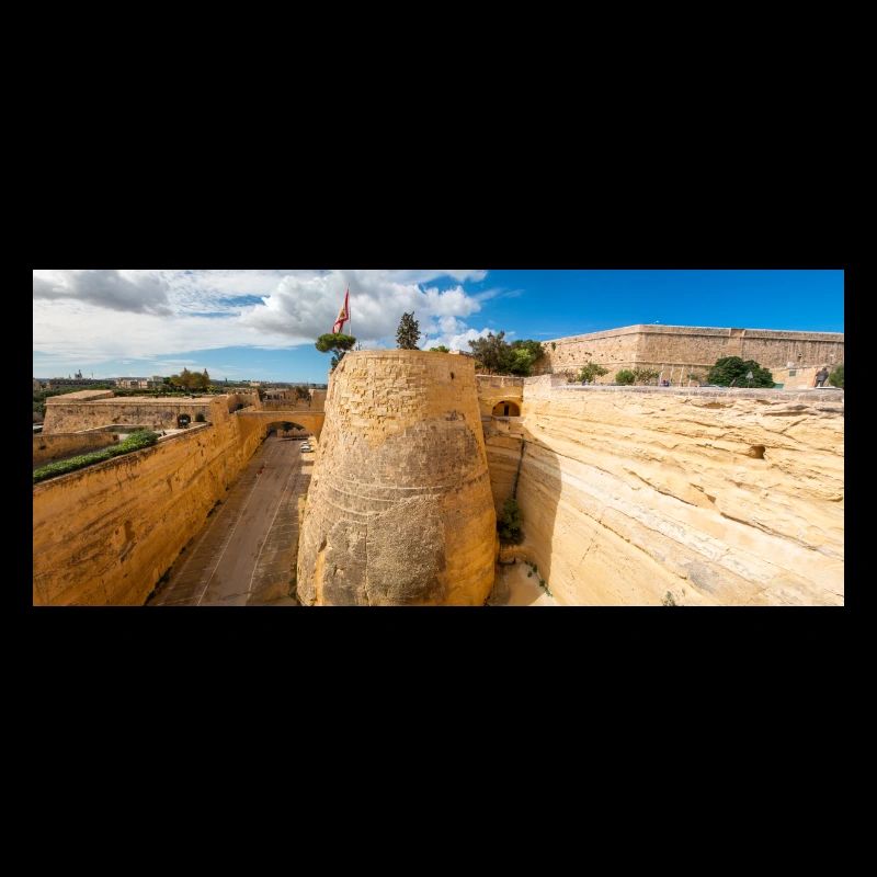 La Valette (il-Belt Valletta) fortification massive