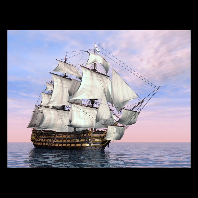 Historic sailing ship HMS Victory