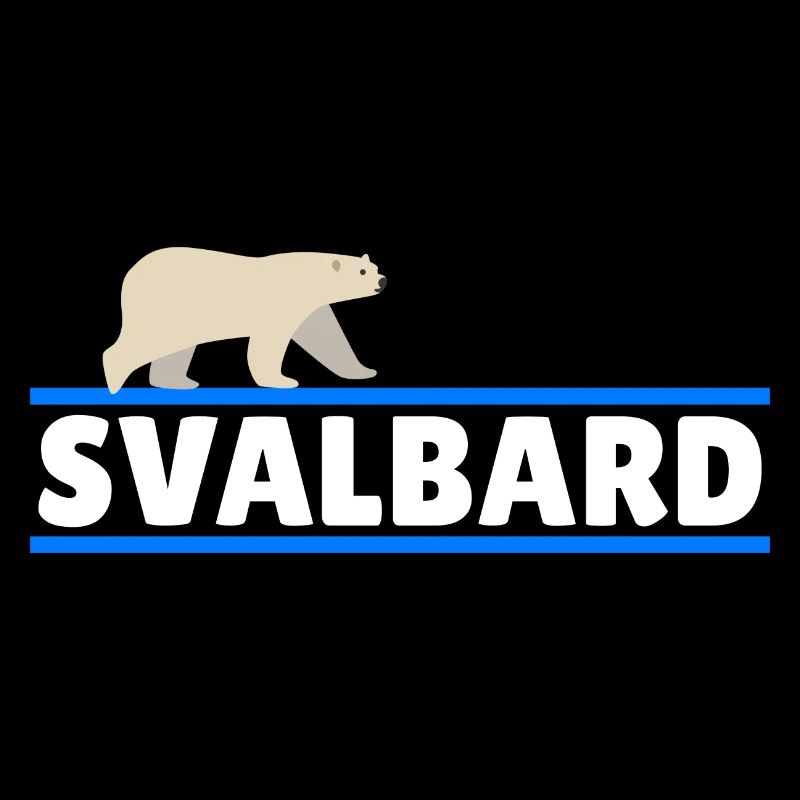 Svalbard Norwegen Berge Eisbären Polarlichter Eis