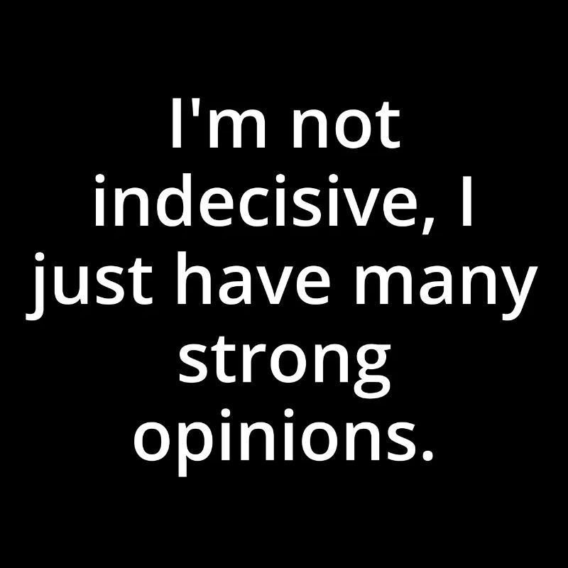 Indecisive light text