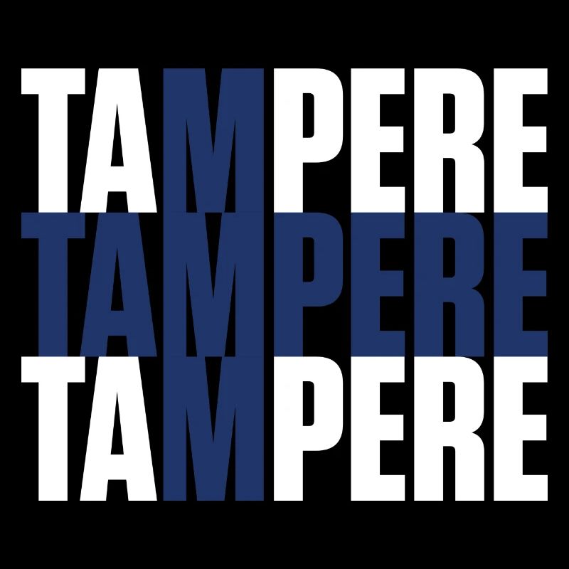 Tampere Finlande Drapeau