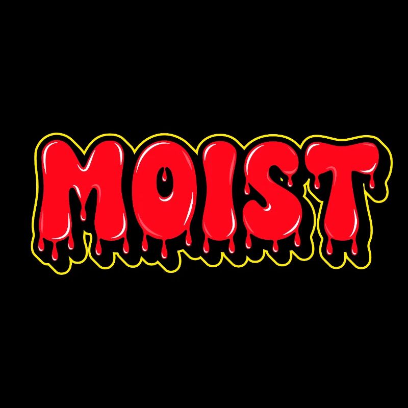Moist Fat Font Wortzeichen