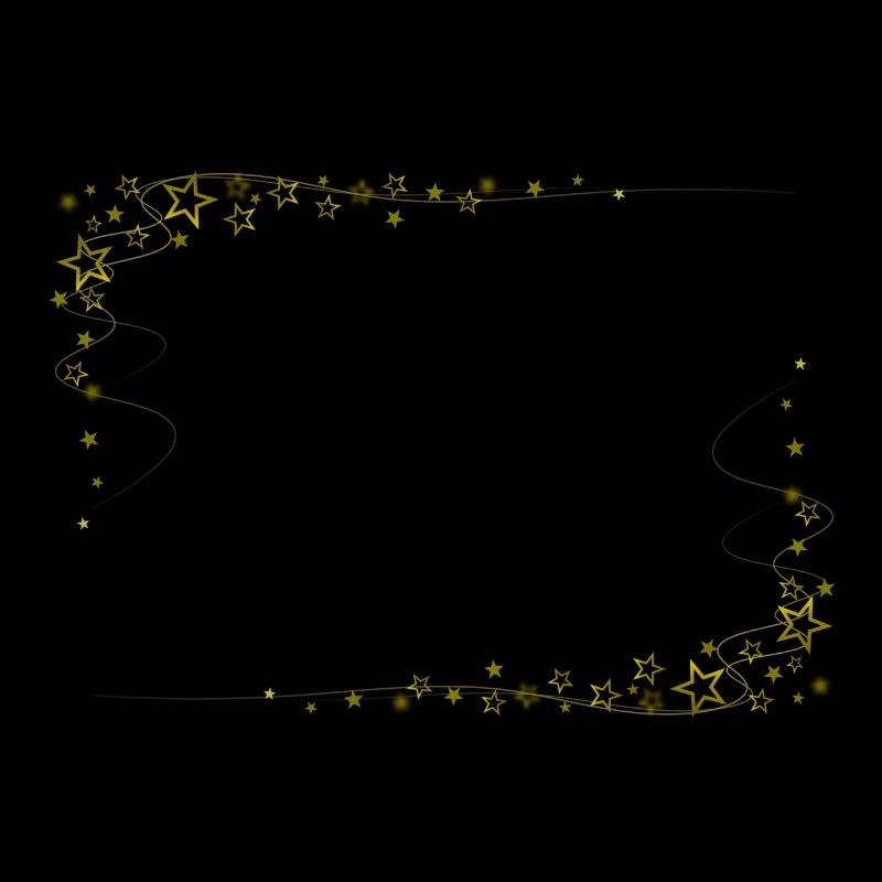 Sternrahmen Gold
