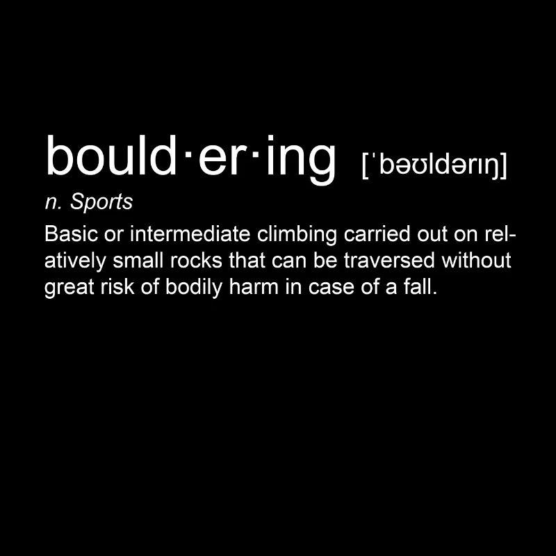 bouldering