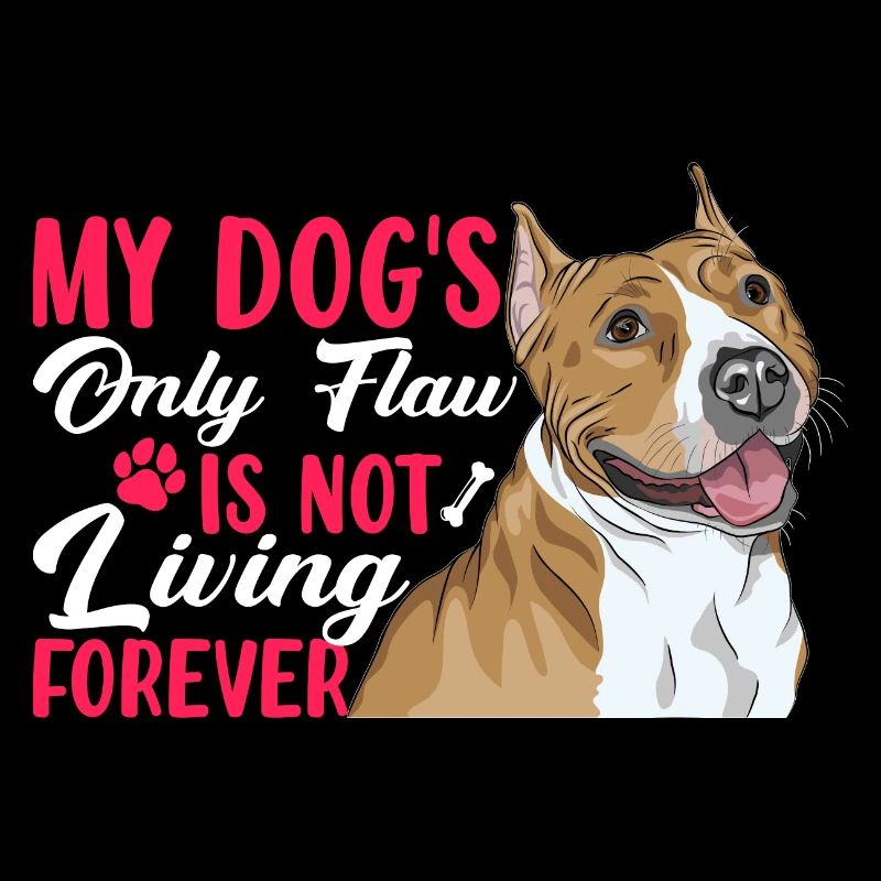 Staffordshire Terrier Einziger Makel Des Hundes