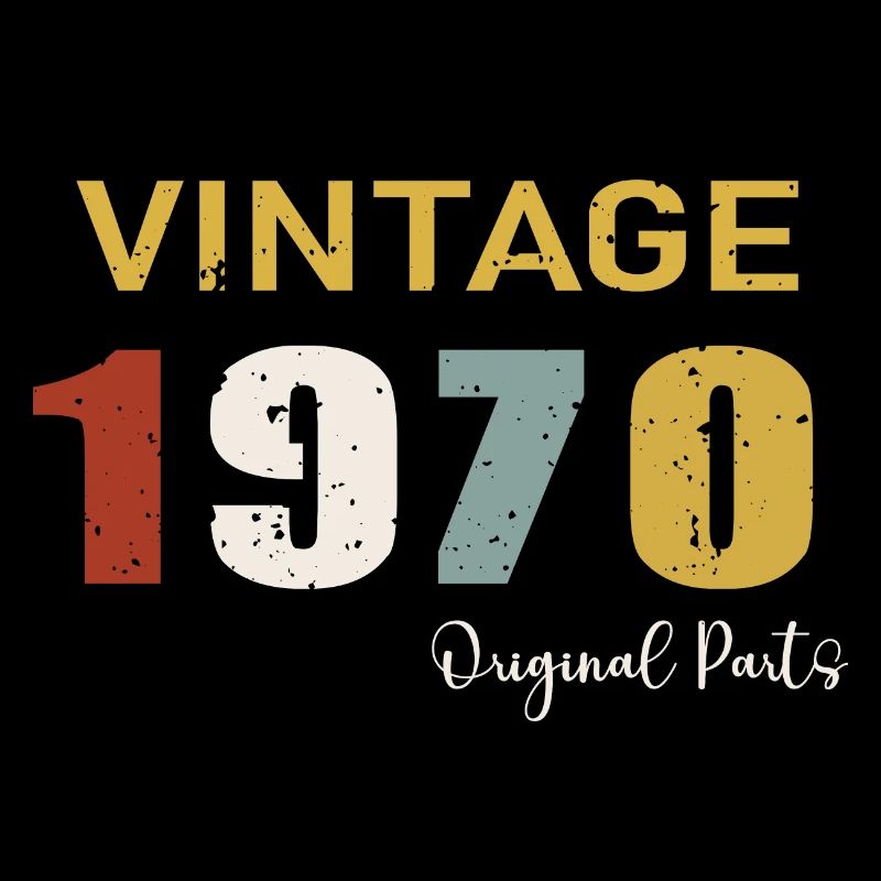 Originalteile 1970 - 54 Jahre Jubiläumsgeschenk