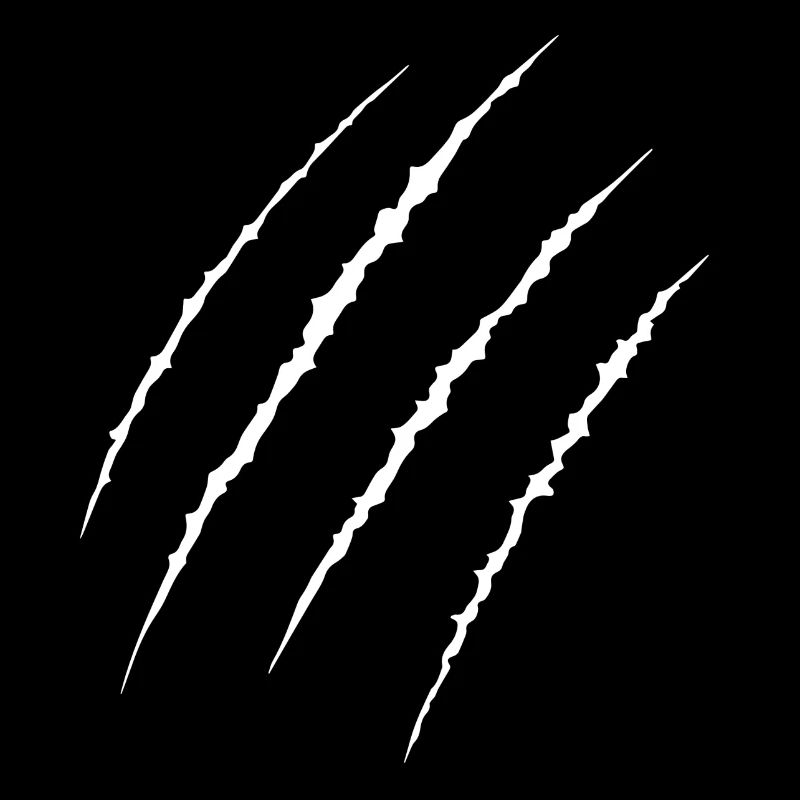 Claw marks