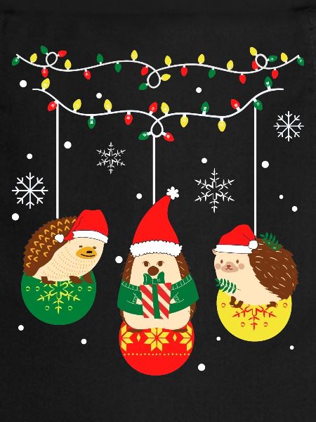 Hérissons Noël