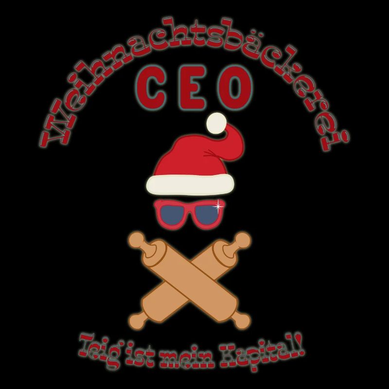 CEO in the Christmas bakery