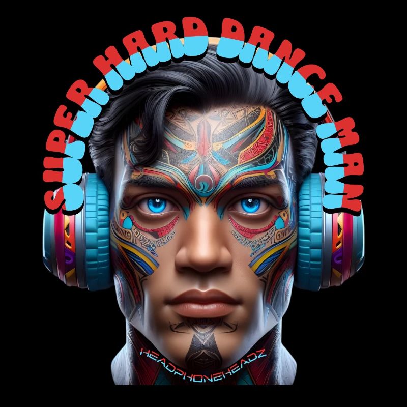 SUPER HARD DANCE MAN - Cool Dude with Headphones!