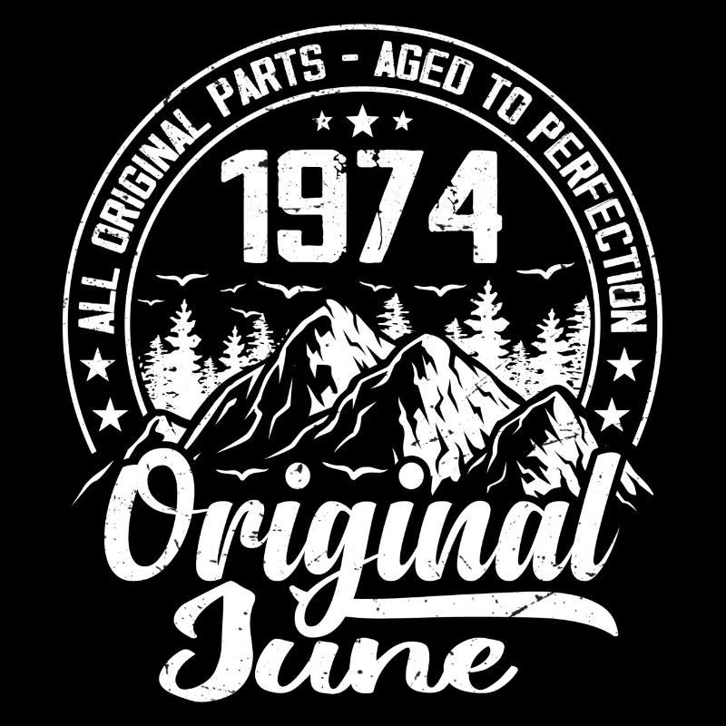 Juni 1974 Original: 50 Jahre Geburtstagsgeschenk