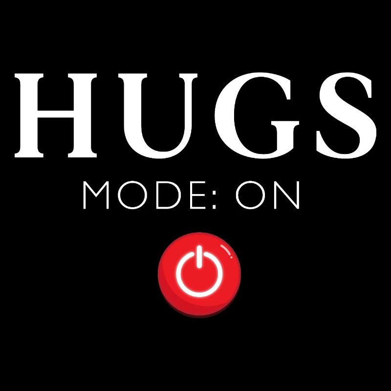 HUGS Modo On Red Button
