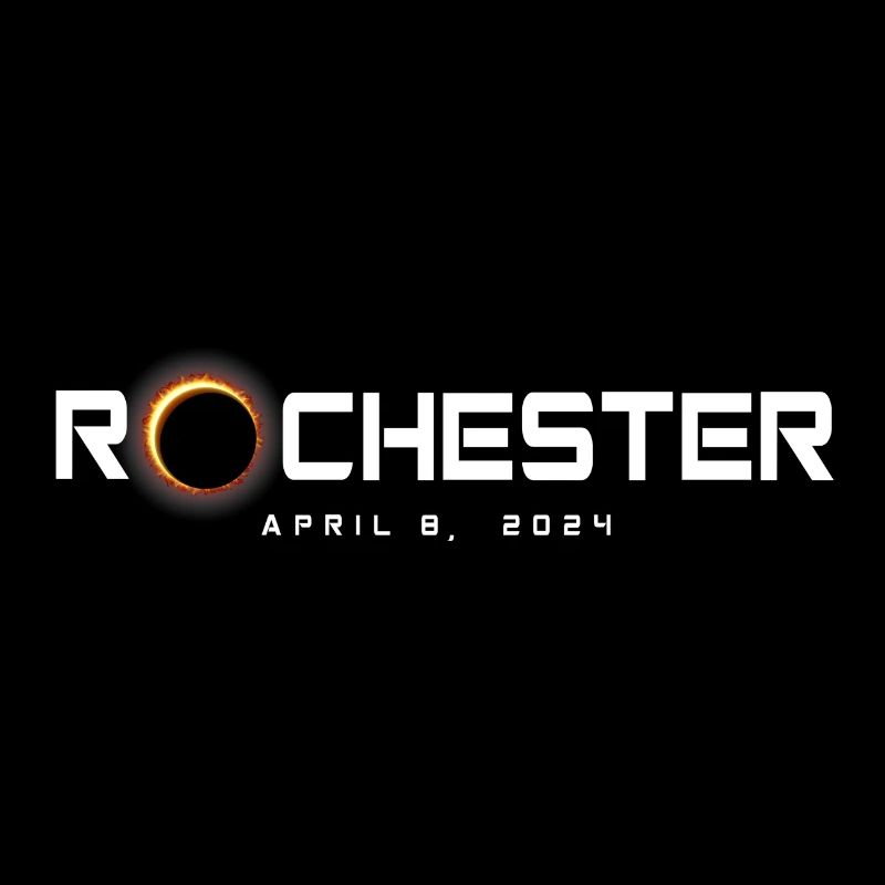 Rochester New York 2024 Eclipse Souvenir April 8
