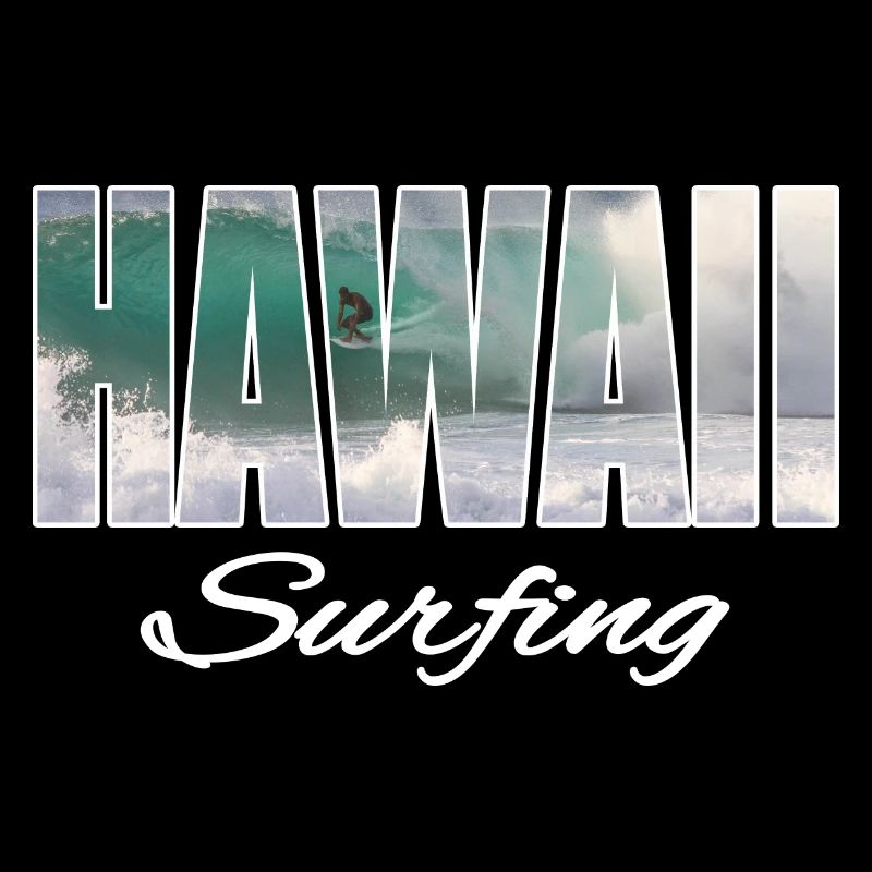 surf à Hawaï