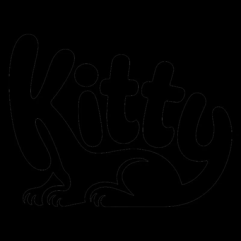 Kitty - Conception de chat de compagnie mignon