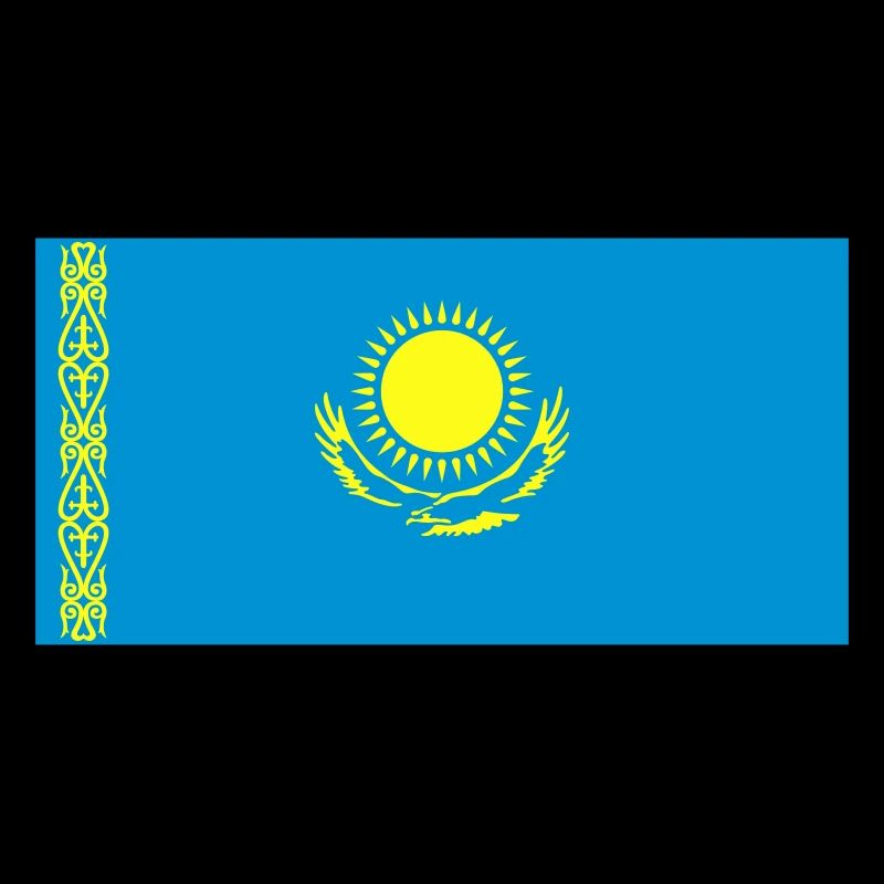 kazakstan flag