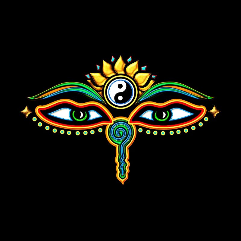 Yeux de Bouddha, sagesse & illumination, Oeil, eye