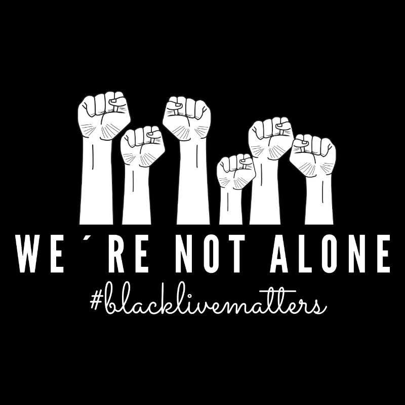nous ne sommes pas seuls BLM