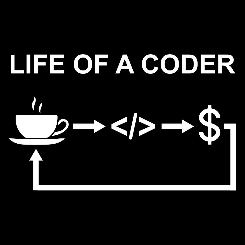 Life Of A Coder Software Developer Programmer Nerd