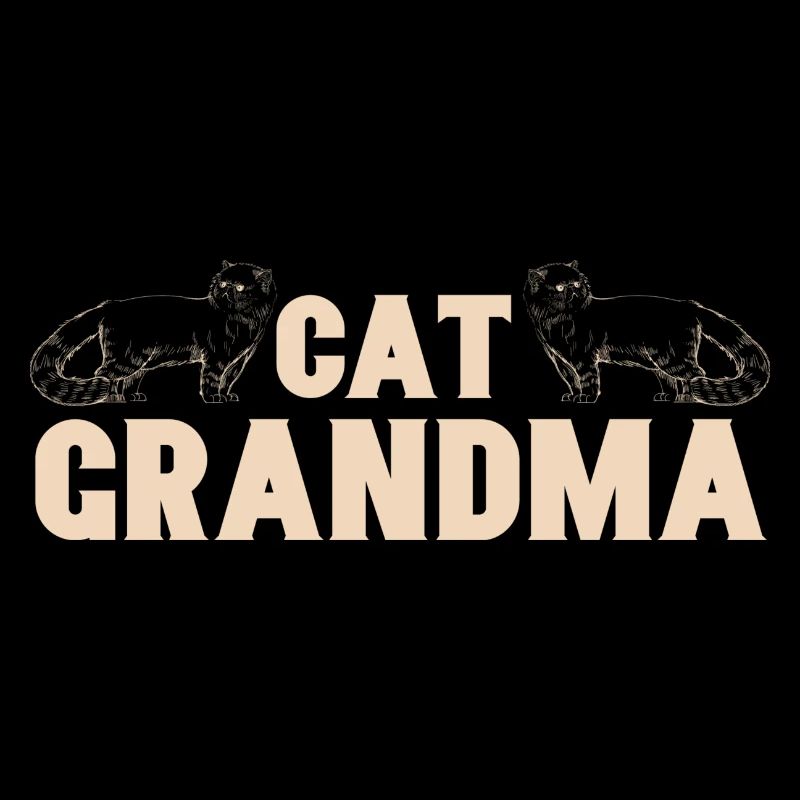 Katzen Mama Katzen Oma Großmutter Mutter Mom Katze