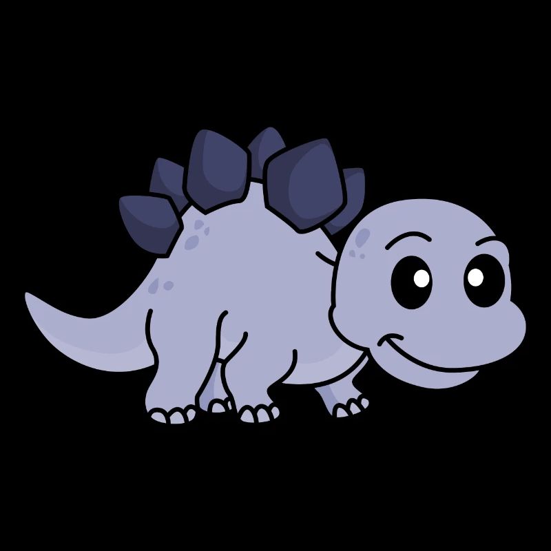 Dinosaurier stegosaurus Comic