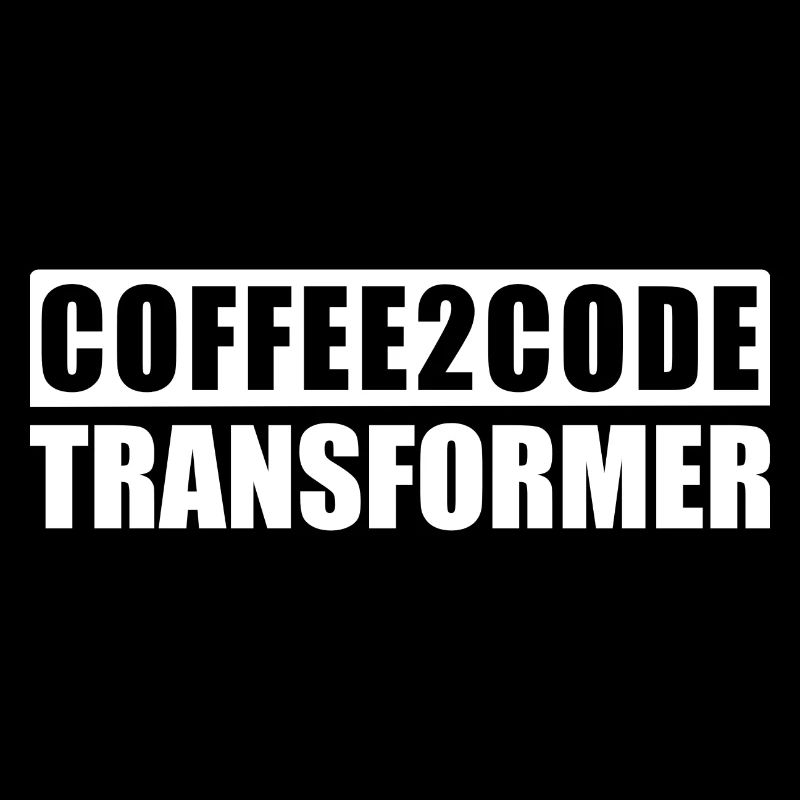 Coffee 2 Code Transformer Programmeur IT Chemise