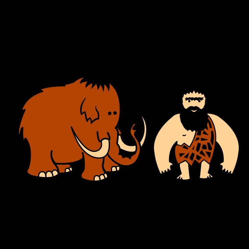 Mammoth caveman