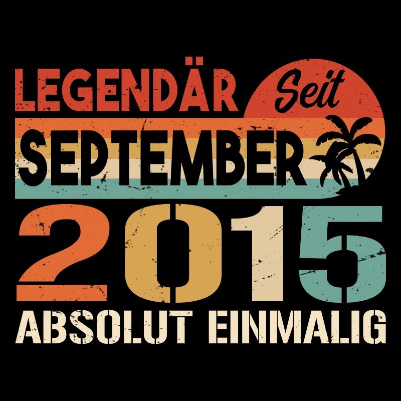 2015 September Vintage Geburtstagsgeschenk 2015