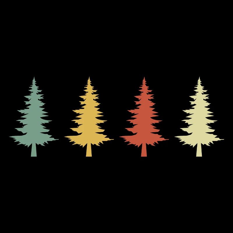 Vintage Retro Baum