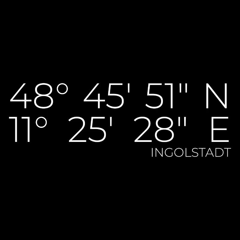 coordinates Ingolstadt