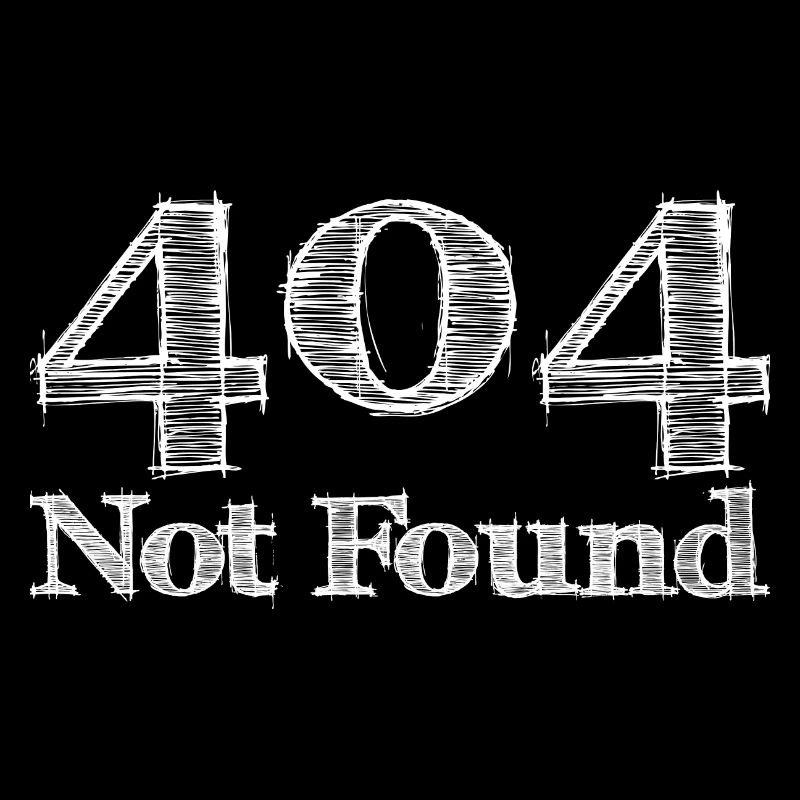 404 Not Found / White